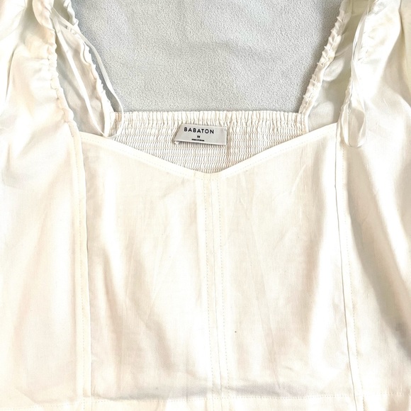 Aritzia Babaton Hadwyn Blouse Sz M - Picture 4 of 8
